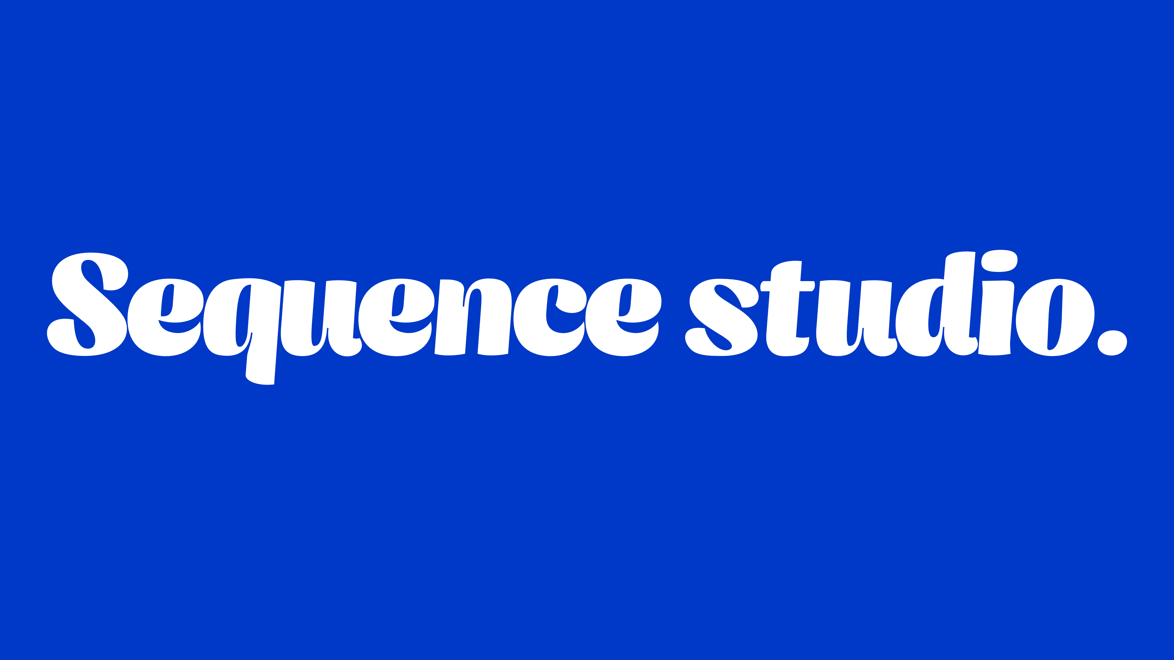Sequence Studio | AI 영상 제작 & 교육